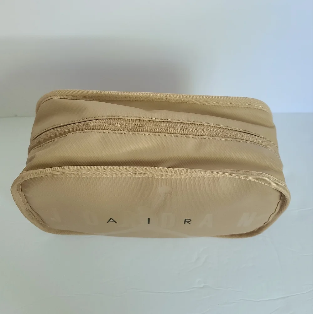 Air Jordan Travel Bag Clutch Toiletry Tan